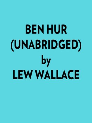 cover image of Ben Hur (Unabridged)